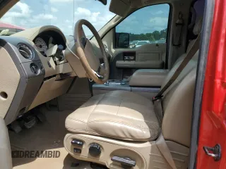 2005 Ford F-150 XLT with VIN 1FTPW14575KF11550, listed as a Copart auction lot 57697255 with Not provided miles and Salvage title. Bid and sale history available at DreamBid. Image 7.