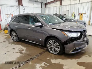 2017 Acura MDX Technology with VIN 5J8YD4H5XHL003031, listed as a Copart auction lot 60216405 with 114,184 mi miles and Non repairable. Bid and sale history available at DreamBid. Image 4.