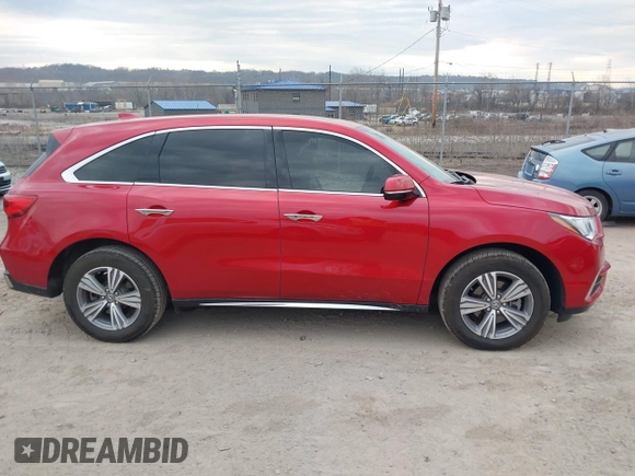 2020 Acura MDX with VIN 5J8YD4H33LL057651, listed as a IAAI auction lot 41886742 with 45,351 mi miles. Bid and sale history available at carsss.com. Image 14.