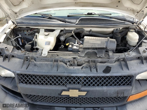 2013 Chevrolet Express Cargo Van with VIN 1GCWGFCA0D1127084, listed as a Copart auction lot 53928134 with 510,411 mi miles and Salvage Title. Bid and sale history available at carsss.com. Image 11.