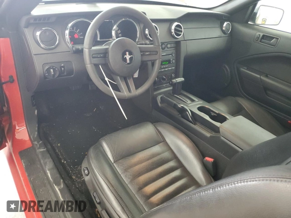 2005 Ford Mustang GT Deluxe with VIN 1ZVFT85H455241680, listed as a Copart auction lot 82101444 with 51,114 mi miles and Salvage Title. Bid and sale history available at DreamBid. Image 8.