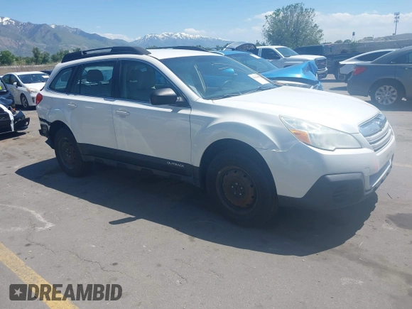 2014 Subaru Outback 2.5i with VIN 4S4BRCAC2E1243010, listed as a IAAI auction lot 42321886 with 160,544 mi miles and . Bid and sale history available at DreamBid. Image 1.
