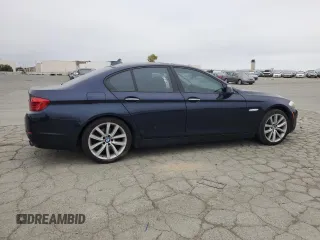 2011 BMW 5 Series 535i with VIN WBAFR7C59BC802691, listed as a Copart auction lot 53883385 with 213,933 mi miles and Salvage Title. Bid and sale history available at carsss.com. Image 3.