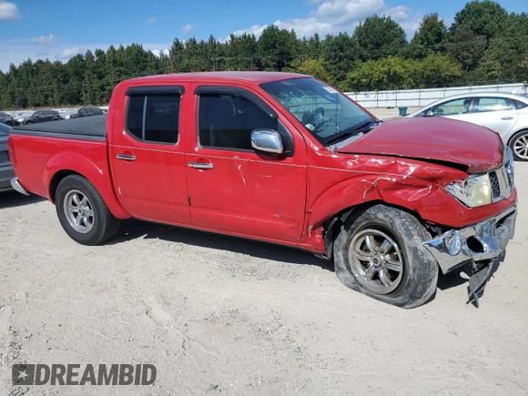 2006 Nissan Frontier SE with VIN 1N6AD07U46C462924, listed as a Copart auction lot 75846924 with 207,768 mi miles and Salvage title. Bid and sale history available at DreamBid. Image 4.