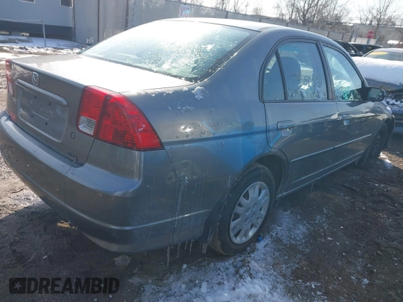 2004 Honda Civic LX z VIN 2HGES16594H621104, wystawiony jako IAAI lot #41598093 z przebiegiem 150 294 mil mil oraz . Historia ofert i sprzedaży dostępna na DreamBid. Obrazek 4.