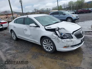 2014 Buick LaCrosse Leather with VIN 1G4GB5G37EF206535, listed as a IAAI auction lot 41968522 with 134,267 mi miles. Bid and sale history available at carsss.com. Image 1.