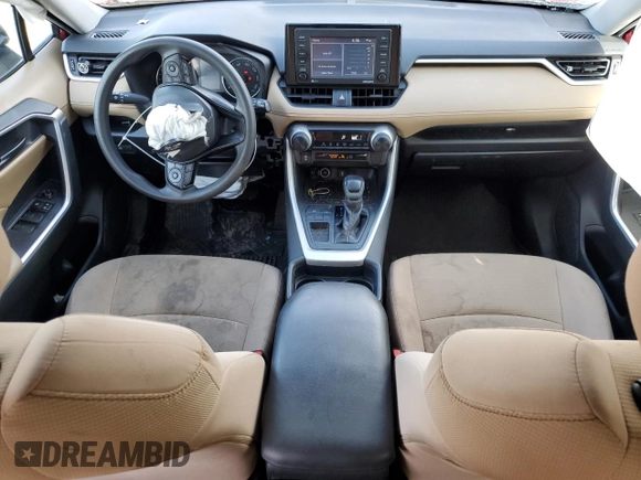 2020 Toyota RAV4 LE with VIN 2T3H1RFV0LC066718, listed as a Copart auction lot 47536535 with 54,913 mi miles and Salvage Title. Bid and sale history available at DreamBid. Image 8.