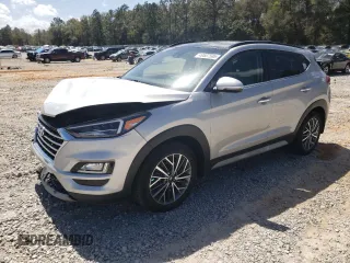 2021 Hyundai Tucson Ultimate with VIN KM8J33AL9MU343812, listed as a Copart auction lot 49507505 with 27,291 mi miles and Salvage title. Bid and sale history available at DreamBid. Image 1.