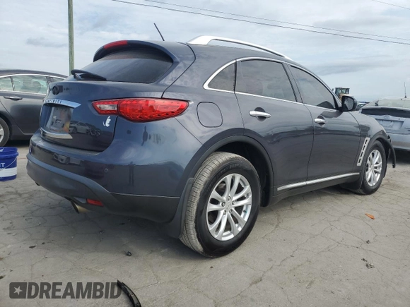 2009 Infiniti FX35 with VIN JNRAS18U99M102253, listed as a Copart auction lot 62267744 with 159,063 mi miles and Clean Title. Bid and sale history available at carsss.com. Image 3.