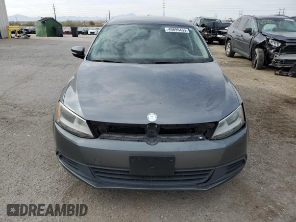 2012 Volkswagen Jetta SE with VIN 3VWDX7AJ5CM344631, listed as a Copart auction lot 49895435 with 176,922 mi miles and Salvage title. Bid and sale history available at DreamBid. Image 5.