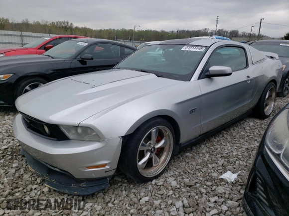 2010 Ford Mustang GT with VIN 1ZVBP8CH4A5115951, listed as a Copart auction lot 51914445 with 192,280 mi miles and Non repairable. Bid and sale history available at DreamBid. Image 1.