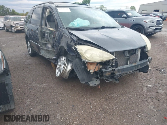 2006 Toyota Sienna XLE with VIN 5TDZA22CX6S503189, listed as a IAAI auction lot 40062519 with 155,909 mi miles. Bid and sale history available at carsss.com. Image 6.