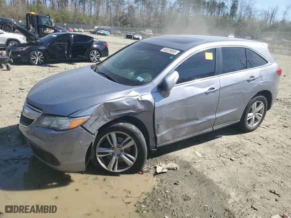 2015 Acura RDX with VIN 5J8TB4H36FL005595, listed as a Copart auction lot 49228855 with 95,344 mi miles and Salvage Title. Bid and sale history available at carsss.com. Image 1.