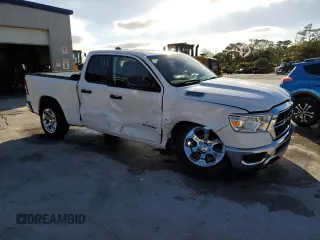 2023 Ram 1500 Big Horn with VIN 1C6SRFBT2PN611306, listed as a Copart auction lot 81068654 with 37,959 mi miles and Salvage Title. Bid and sale history available at carsss.com. Image 4.