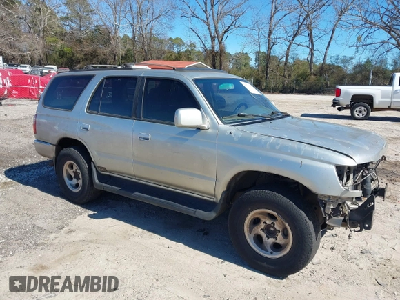 1999 Toyota 4Runner SR5 with VIN JT3GN86R7X0097975, listed as a IAAI auction lot 41701496 with 316,799 mi miles and . Bid and sale history available at DreamBid. Image 1.