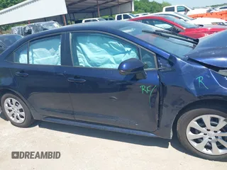 2023 Toyota Corolla LE with VIN 5YFB4MDE8PP033659, listed as a IAAI auction lot 42020847 with 42,624 mi miles. Bid and sale history available at carsss.com. Image 12.