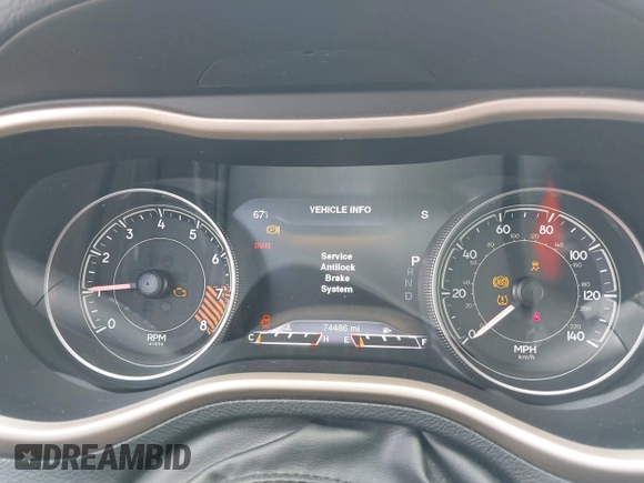 2014 Jeep Cherokee Limited с VIN 1C4PJMDS9EW309503, выставлен на аукционе IAAI как лот 42456236 с пробегом 74 486 миль миль и . История ставок и продаж доступна на DreamBid. Изображение 7.