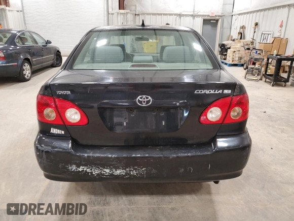 2005 Toyota Corolla CE with VIN 1NXBR32E45Z539290, listed as a Copart auction lot 52151625 with 260,646 mi miles and Clean title. Bid and sale history available at DreamBid. Image 6.