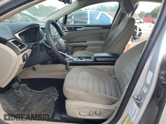 2017 Ford Fusion SE with VIN 3FA6P0H78HR202173, listed as a Copart auction lot 60341745 with 186,399 mi miles and Salvage title. Bid and sale history available at DreamBid. Image 7.