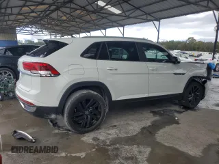 2022 Volkswagen Atlas SE with VIN 1V2JE2CA3NC227855, listed as a Copart auction lot 81473484 with 27,248 mi miles and Salvage title. Bid and sale history available at DreamBid. Image 3.
