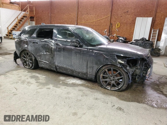 2021 Land Rover Range Rover Velar R-Dynamic S with VIN SALYT2EX1MA305026, listed as a Copart auction lot 41869585 with 58,953 mi miles and Salvage Title. Bid and sale history available at carsss.com. Image 4.