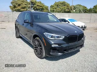 2021 BMW X5 sDrive40i with VIN 5UXCR4C00M9F54602, listed as a Copart auction lot 62417255 with 42,110 mi miles and Salvage title. Bid and sale history available at DreamBid. Image 14.