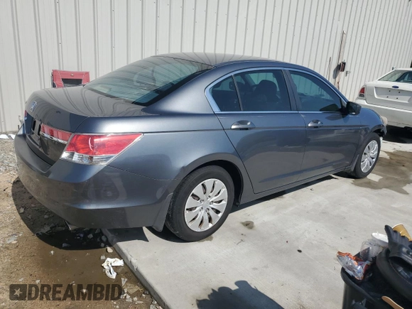 2011 Honda Accord LX with VIN 1HGCP2F39BA023894, listed as a Copart auction lot 57228445 with 262,454 mi miles and Salvage title. Bid and sale history available at DreamBid. Image 3.