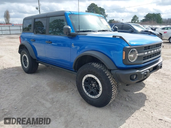 2023 Ford Bronco z VIN 1FMEE5DH6PLB09202, wystawiony jako IAAI lot #41059734 z przebiegiem 30 186 mil mil oraz . Historia ofert i sprzedaży dostępna na DreamBid. Obrazek 1.
