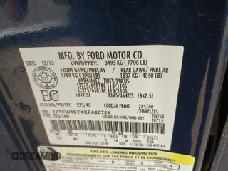 2014 Ford F-150 XL z VIN 1FTFW1ETXEFA50751, wystawiony jako IAAI lot #42055118 z przebiegiem 196 808 mil mil oraz . Historia ofert i sprzedaży dostępna na DreamBid. Obrazek 9.