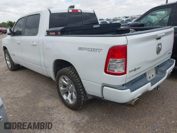 2022 Ram 1500 Big Horn with VIN 1C6SRFFT2NN317525, listed as a IAAI auction lot 42532586 with 208,545 mi miles and . Bid and sale history available at DreamBid. Image 3.