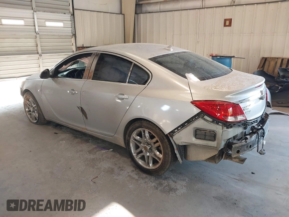 2011 Buick Regal CXL Turbo TO2 with VIN W04GW5EV6B1082404, listed as a IAAI auction lot 40234055 with 145,182 mi miles. Bid and sale history available at carsss.com. Image 3.