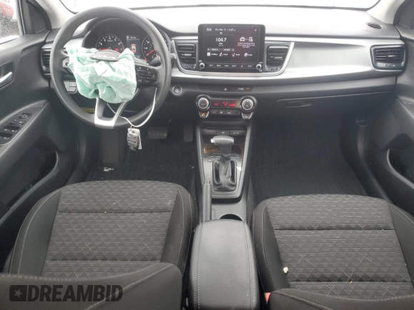 2023 Kia Rio S with VIN 3KPA24AD9PE590627, listed as a Copart auction lot 45209625 with 29,644 mi miles and Salvage Title. Bid and sale history available at carsss.com. Image 8.