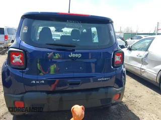 2018 Jeep Renegade Upland z VIN ZACCJBAB9JPH02125, wystawiony jako IAAI lot #42094193 z przebiegiem 91 003 mil mil oraz . Historia ofert i sprzedaży dostępna na DreamBid. Obrazek 16.