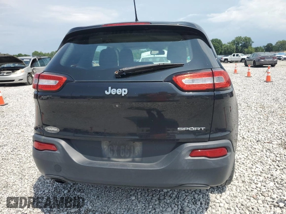 2015 Jeep Cherokee Sport z VIN 1C4PJLAB1FW632654, wystawiony jako Copart lot #65179455 z przebiegiem 220 647 mil mil oraz Szkoda całkowita • Salvage title. Historia ofert i sprzedaży dostępna na DreamBid. Obrazek 6.