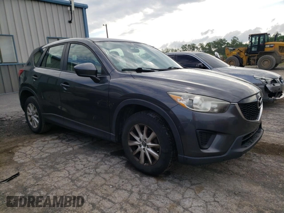 2014 Mazda CX-5 Sport with VIN JM3KE2BE9E0372370, listed as a Copart auction lot 58980165 with 175,477 mi miles and Salvage title. Bid and sale history available at DreamBid. Image 4.