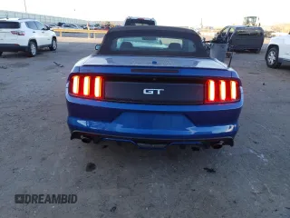 2017 Ford Mustang GT Premium with VIN 1FATP8FF4H5252731, listed as a Copart auction lot 48632395 with 43,951 mi miles and Salvage Title. Bid and sale history available at carsss.com. Image 6.