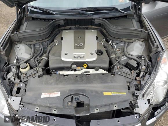 2012 Infiniti EX Journey with VIN JN1AJ0HR3CM452643, listed as a Copart auction lot 57206225 with 172,185 mi miles and Salvage title. Bid and sale history available at DreamBid. Image 11.
