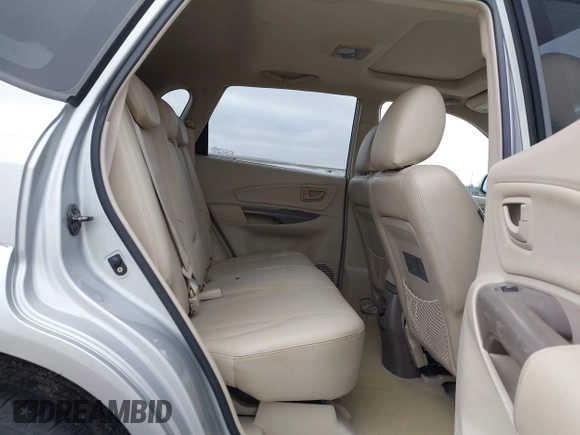 2007 Hyundai Tucson SE with VIN KM8JN12D57U670203, listed as a IAAI auction lot 41619422 with 92,450 mi miles. Bid and sale history available at carsss.com. Image 8.