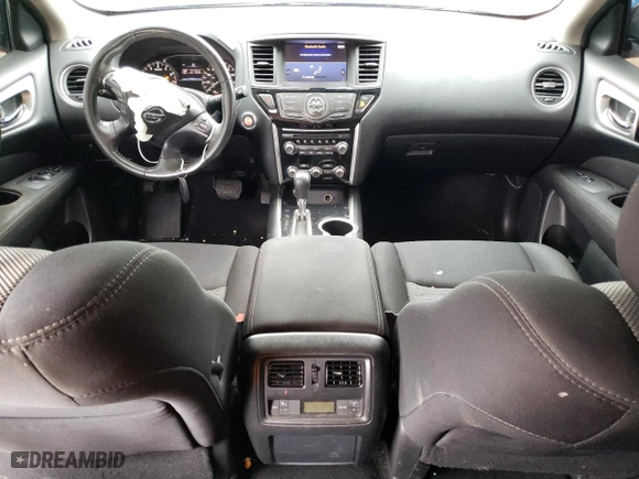 2017 Nissan Pathfinder SV with VIN 5N1DR2MN3HC608271, listed as a Copart auction lot 44179875 with 121,326 mi miles and Salvage Title. Bid and sale history available at carsss.com. Image 8.