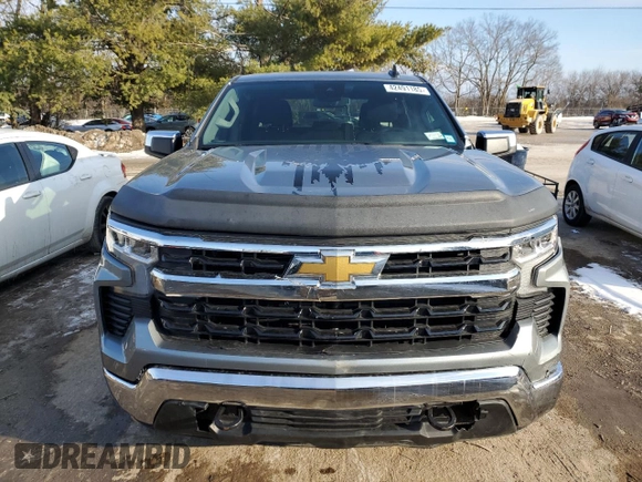 2023 Chevrolet Silverado 1500 LT with VIN 1GCUDDE86PZ197371, listed as a Copart auction lot 42491185 with 18,781 mi miles and Salvage Title. Bid and sale history available at carsss.com. Image 5.