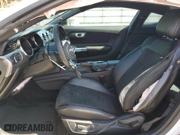 2017 Ford Mustang GT with VIN 1FA6P8CF1H5301742, listed as a Copart auction lot 60895665 with 100,120 mi miles and Salvage title. Bid and sale history available at DreamBid. Image 7.