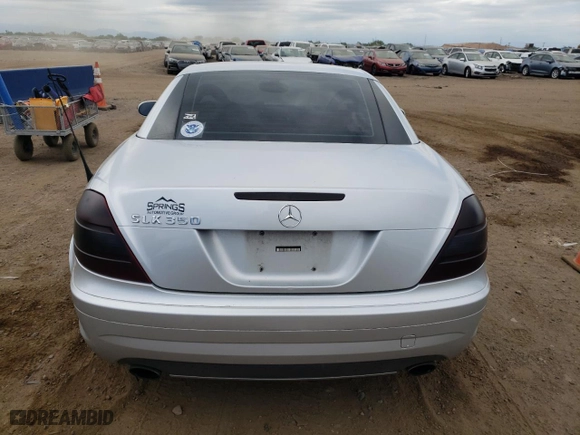 2006 Mercedes-Benz SLK-Class 3.5L with VIN WDBWK56FX6F105291, listed as a Copart auction lot 55348014 with 159,233 mi miles and Clean Title. Bid and sale history available at carsss.com. Image 6.