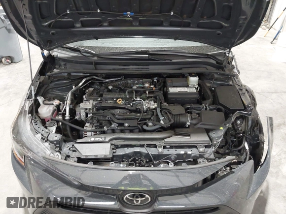2025 Toyota Corolla LE with VIN 5YFB4MDE3SP259777, listed as a IAAI auction lot 42046650 with 4,167 mi miles. Bid and sale history available at carsss.com. Image 9.