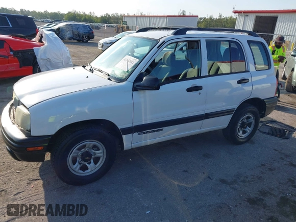 2001 Chevrolet Tracker z VIN 2CNBE13C916939402, wystawiony jako IAAI lot #42232082 z przebiegiem 103 693 mil mil oraz . Historia ofert i sprzedaży dostępna na DreamBid. Obrazek 2.