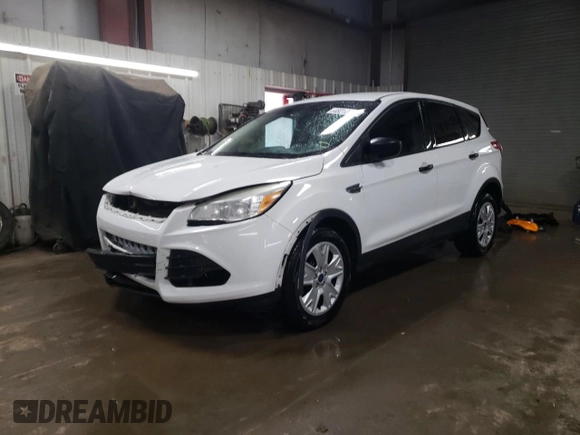 2016 Ford Escape S with VIN 1FMCU0F76GUB31082, listed as a Copart auction lot 48213715 with 116,723 mi miles and Salvage Title. Bid and sale history available at carsss.com. Image 1.