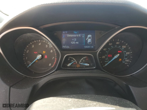 2014 Ford Focus SE with VIN 1FADP3K28EL151600, listed as a Copart auction lot 49857985 with 105,001 mi miles and Non Repairable. Bid and sale history available at carsss.com. Image 9.