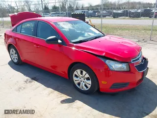 2014 Chevrolet Cruze LS with VIN 1G1PA5SH6E7145210, listed as a IAAI auction lot 41899971 with 157,847 mi miles. Bid and sale history available at carsss.com. Image 1.