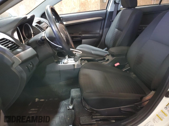 2012 Mitsubishi Lancer SE with VIN JA32V2FW6CU025370, listed as a Copart auction lot 79340674 with Not Provided miles and Salvage Title. Bid and sale history available at DreamBid. Image 7.