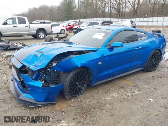 2020 Ford Mustang GT with VIN 1FA6P8CF8L5100316, listed as a IAAI auction lot 41620350 with 115,661 mi miles and . Bid and sale history available at DreamBid. Image 17.