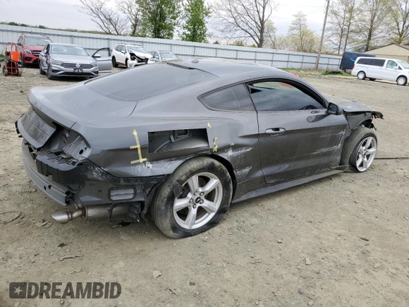 2019 Ford Mustang EcoBoost with VIN 1FA6P8TH7K5200651, listed as a Copart auction lot 52955355 with 60,994 mi miles and Salvage Title. Bid and sale history available at carsss.com. Image 3.